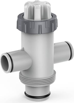 Pool Fittings Dual Split Hose Plunger Valve, Pool Parts Replacement Shut-Off Val