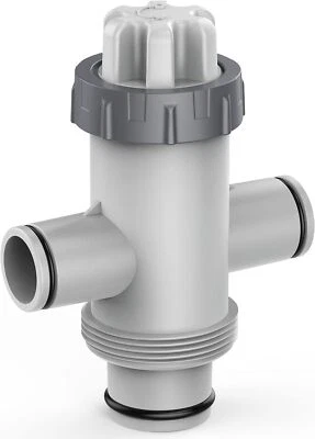 Pool Fittings Dual Split Hose Plunger Valve, Pool Parts Replacement Shut-Off Val - Picture 1 of 3