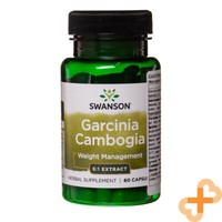 Swanson Garcinia Cambogia Gewichtsmanagement KräUterergäNzung 60 Kapseln