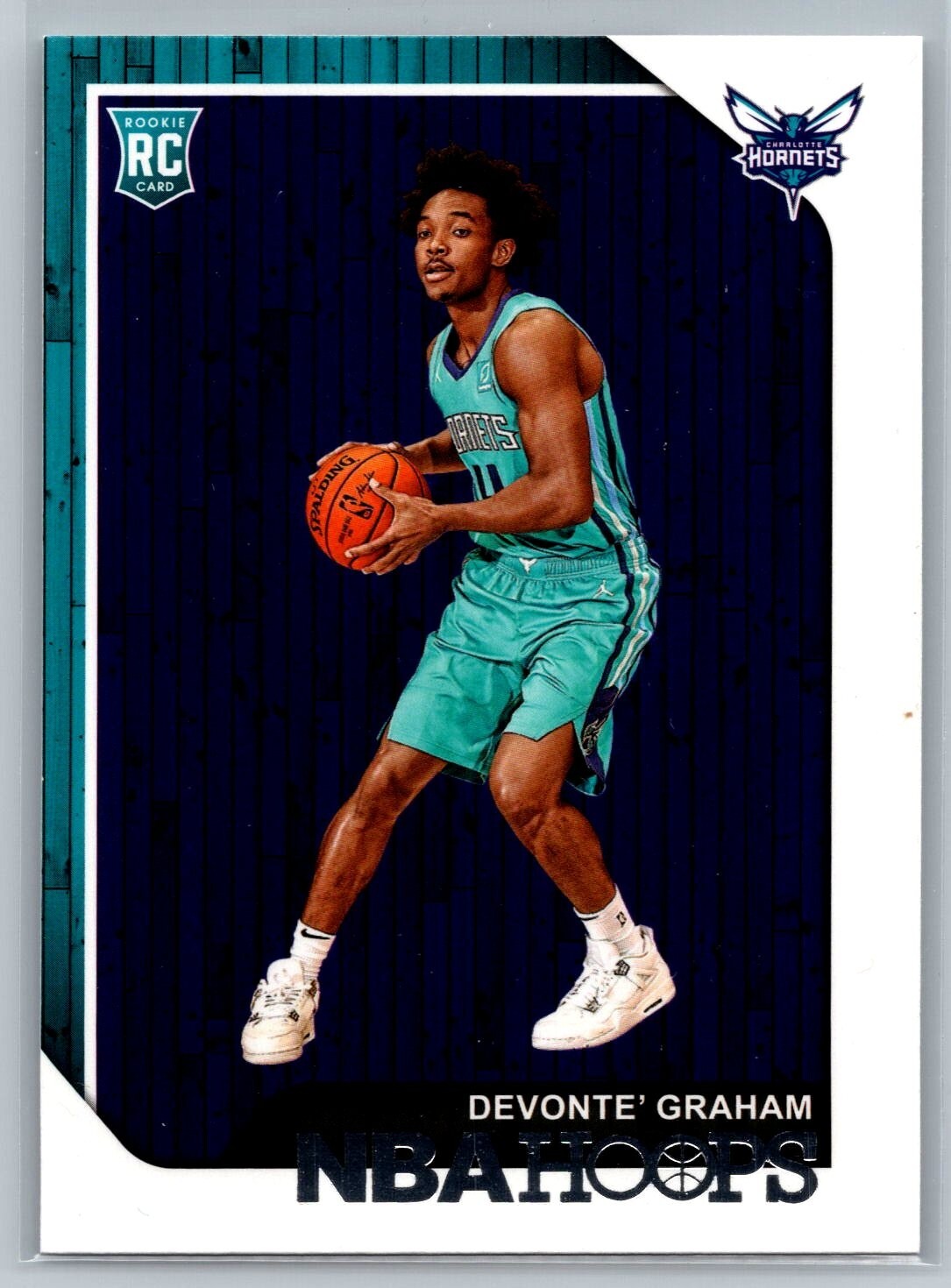 2018-19 Panini NBA Hoops Devonte' Graham RC #253 Charlotte Hornets