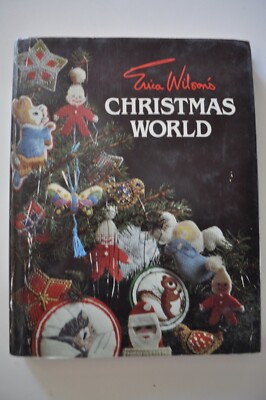 Vintage Erica Wilson s Christmas World Book Hardcover 1980