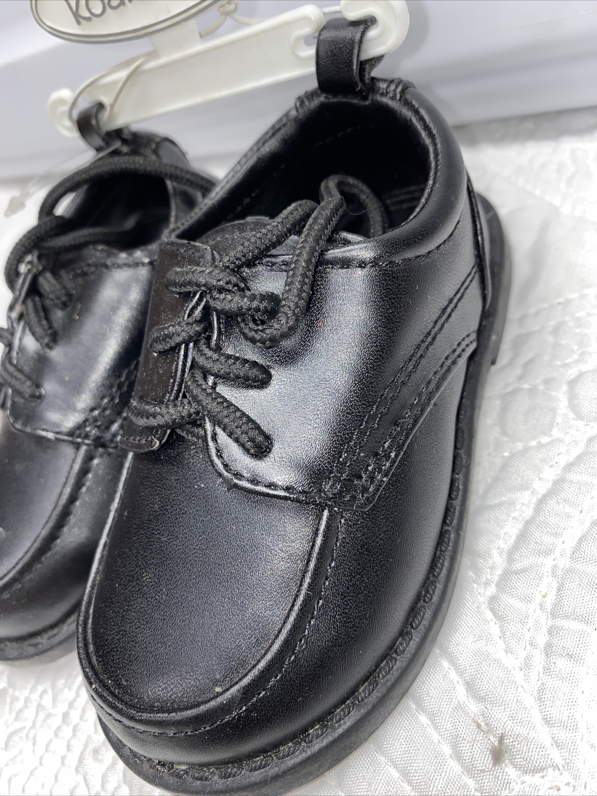 SAOLA Abito nero Koala bambini taglia 5 ragazzi scarpe casual Oxford giocattoli stringati R Us NUOVO