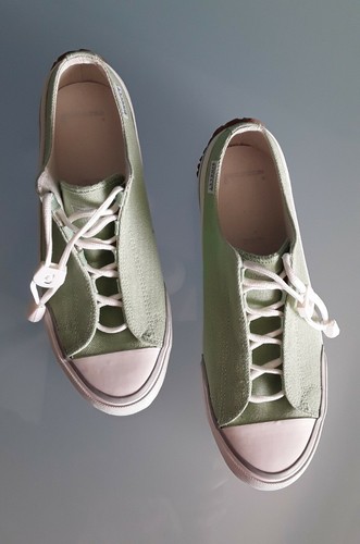 "PIRELLI" scarpe di tela, colore verde menta, taglia USA 9, EURO 39. - Foto 5 di 7