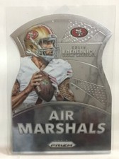2015 PANINI PRIZM COLIN KAEPERNICK DIECUT AIR MARSHALS #6 49ERS MSK