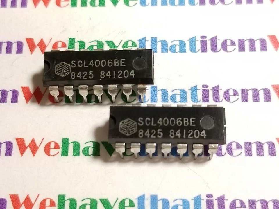 Circuits Intégrés MC14050 - 2 Pièces - Boîtier DIP - Pour Projets électroniques - Marque Motorola