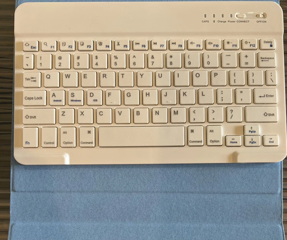 Wireless Keyboard for Tablet  10in  Light Blue - Image 2 of 4