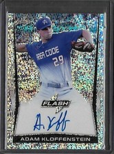 2018 Leaf Metal Flash ADAM KLOFFENSTEIN Silver Prismatic Auto RC Blue Jays