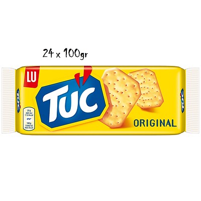 24x TUC Kekse Salzgebäck Cracker Classic 100g Packung 2400 gr biscuits cookies