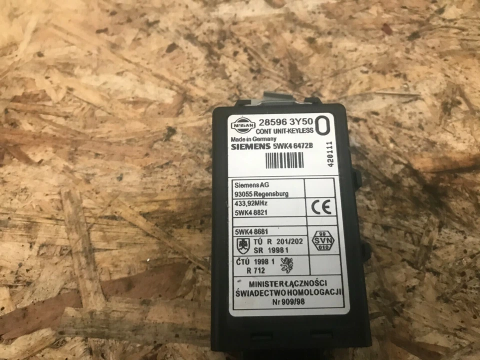 Nissan X-Trail 2004 kit ecu b371meq44b Foto 2 de 4