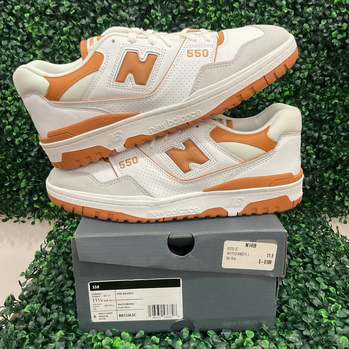New Balance 550 Burnt Orange BB550LSC Size 9.5 Men 9 UK 43 EUR Size 10.5 - New Balance 550 Burnt Orange for sale online | eBay main image 3