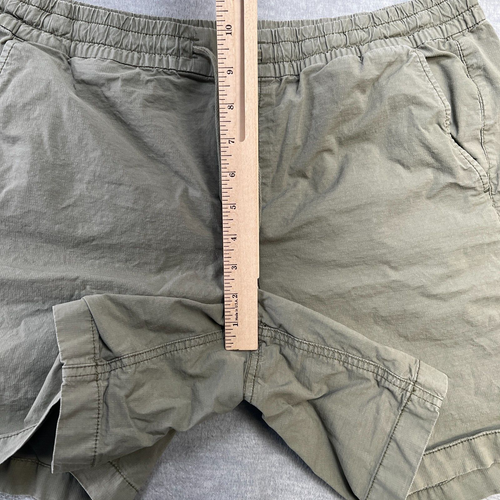 LL Bean Shorts Women Large Stretch Ripstop Pull On Drawstring Chino Chore Travel - Picture 11 of 11