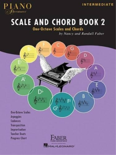 Nancy Faber Randall Faber Piano Adventures Scale and Chord Book 2 (Tascabile)