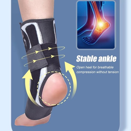Men Women Stabilising Ankle Brace Support Boa Closure Sprain Arthritis Boned Pad - Picture 20 of 32