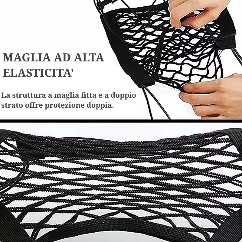 RED ARAÑA COLORES ELÁSTICA PORTAEQUIPAJES CASCO BOLSAS TANQUE MotoMalati - Imagen 2 de 4