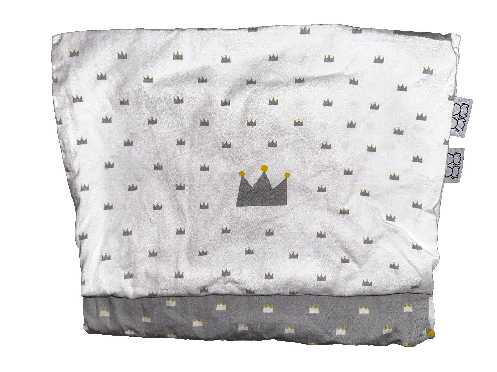 White Cotton Crib Pillowcases & Shams