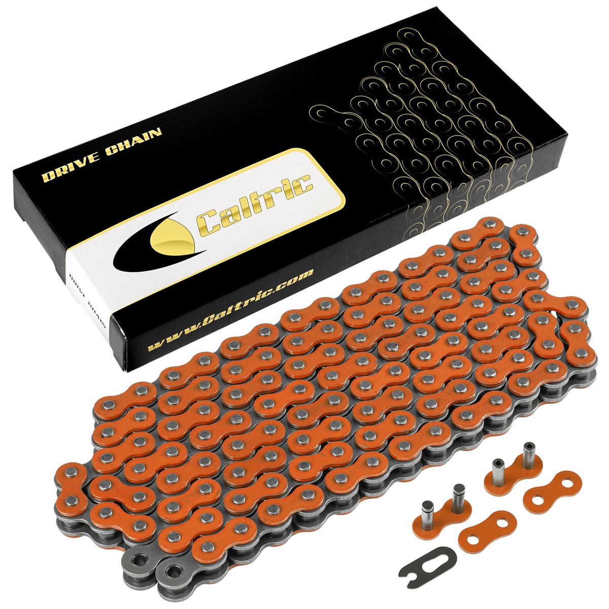 Orange Drive Chain for Kawasaki KFX80 Ksf80A 2003 2004 2005 2006