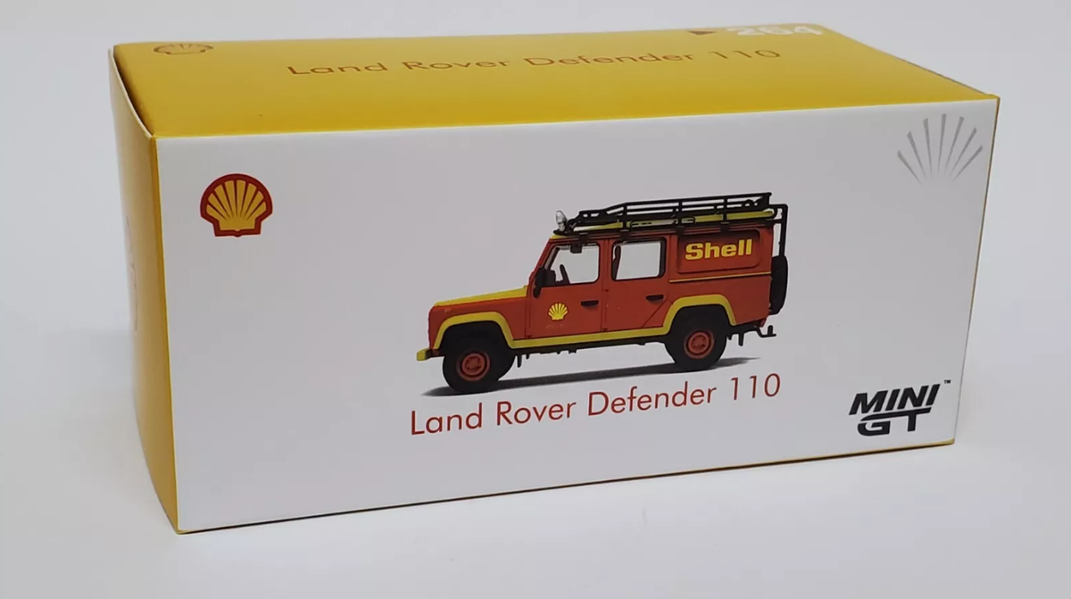 TSM Mini GT 264 Land Rover Defender 110 Hong Kong Shell Oil