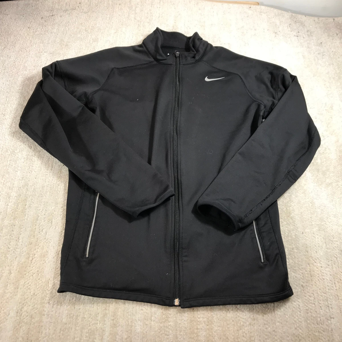 Nike black 2025 casual jacket