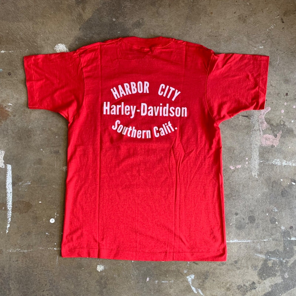 80s Harley Davidson カリフォルニア　Tシャツ 1980s VINTAGE 80s HARLEY DAVIDSON RACING DIVISION CALIFORNIA T