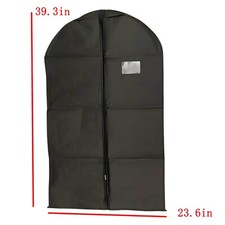 Household Clothing Dust Cover Hanging Bag Non-woven Wardrobe Storage Coat Suit