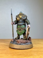 Painted Northman Viking Fighter, Pro Painted D D Pathfinder Miniature, DND