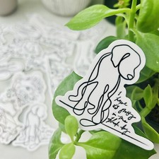 Tortured Poets Department Stickers TTPD Swift Stickers Swiftie Line Art