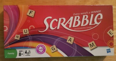 NEW 2007 Scrabble Crossword Game w/ Wooden Tiles  NEW/FACTORY SEALED  