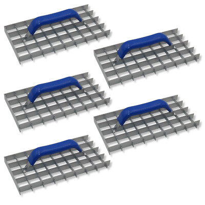 5x Gitterrabot ungezahnt 285 x 145mm DEWEPRO Set Putzhobel Rabott Rabo Hobel