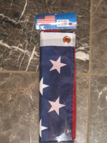 3x5 USA US America American 110D Flag 3'x5' Brass Grommets - Picture 4 of 5