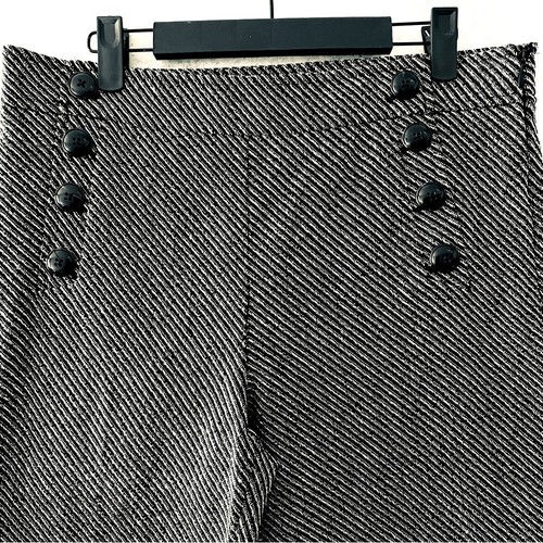 LOFT 6 WOMENS BLACK CAREER BUSINEES BOSS LADY STAPLE PIECE MINIMALIST DRESS PANT - Picture 2 of 8
