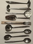 Vintage Gracious Wheat By Present Stainless Serving Set Of 9 Japan