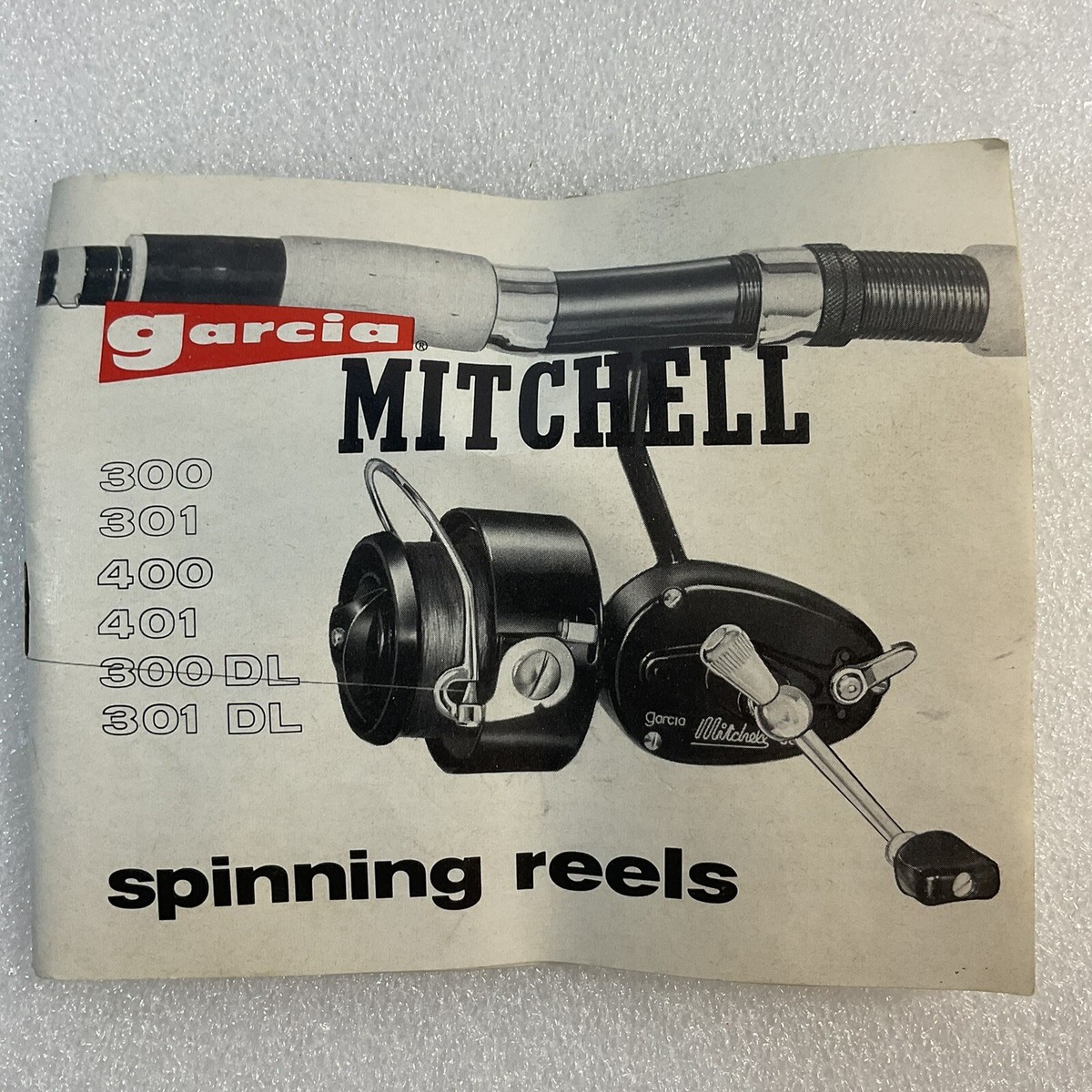 Mitchell Spinning Reels 300 391 400 401 309DL 301DL Manual Mitchell Spinning Reels 300 391 400 401 309DL 301DL Manual