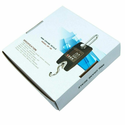 300 KG / 600 LBS x 100g Digital Hanging Scale Industrial Crane Scale-Black - Picture 7 of 7