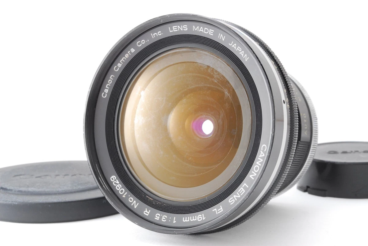 CANON 19mm f/3.5 LTMレンズ ライカ用ファインダーフィルター付 Canon f/3.5 Camera Lenses 19mm Focal for sale | eBay