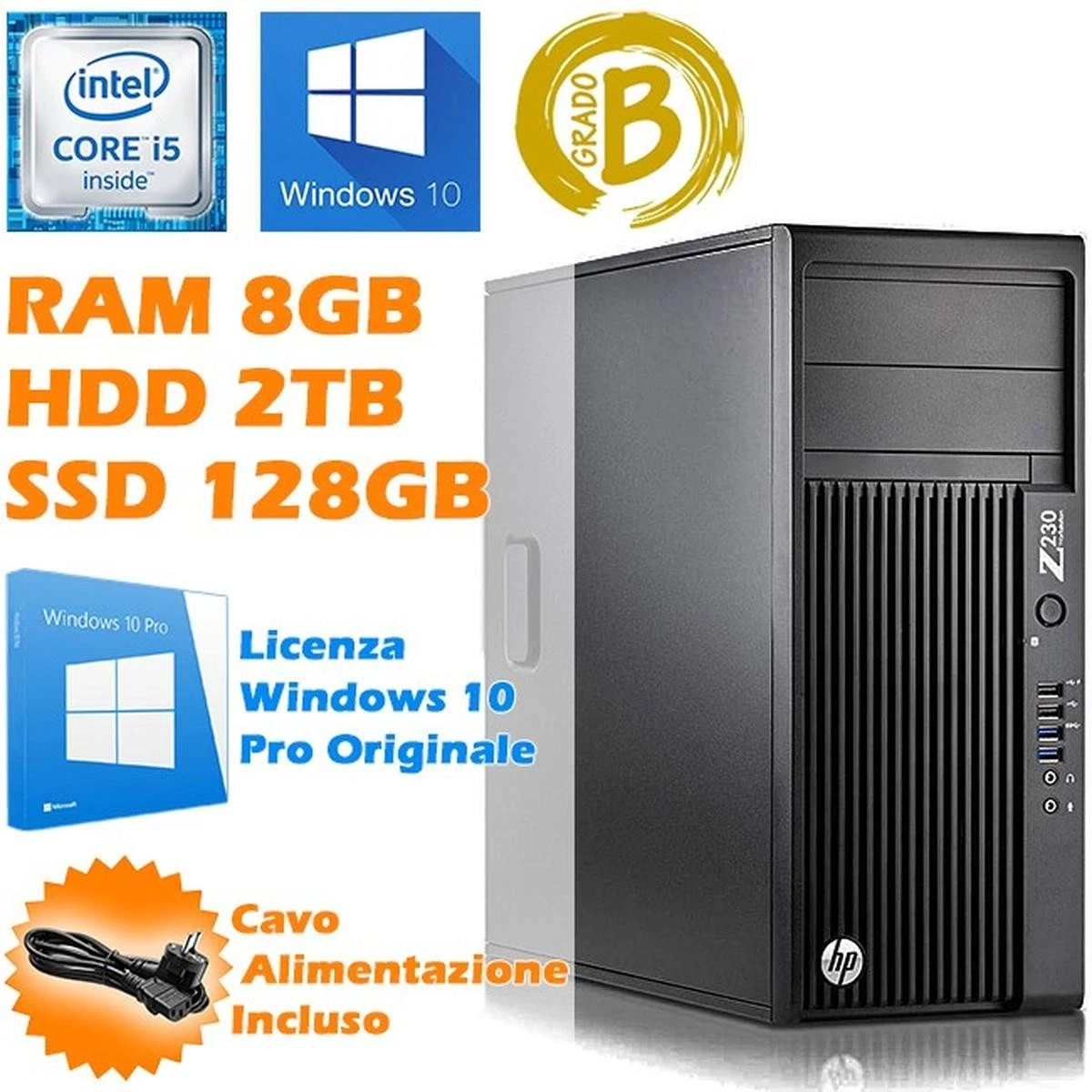 Las mejores ofertas en Computadoras de escritorio PC SSD HP Z230 y