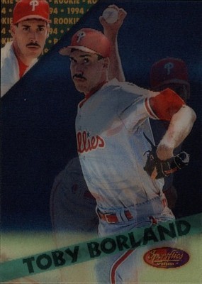 1994 Sportflics Rookie/Traded #45 Toby Borland RC - BB