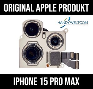 ✅ORIGINAL Apple iPhone 15 Pro Max Haupt RÜCKKAMERA Pulled Back Camera Flex Rear✅