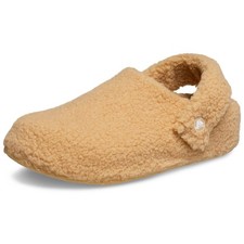 Crocs Unisex Classic Cozzzy Slippers - Wheat