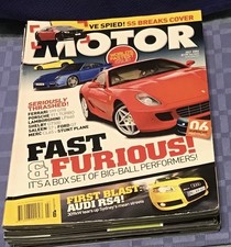 Motor magazine July 2006. Porsche 911 Turbo Lamborghini LP640 Ferrari 599 BMW M