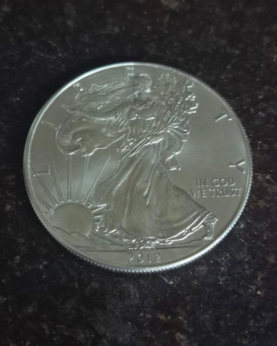 2012 American Silver Eagle 1 Troy Oz .999 Fine Silver