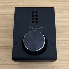 Schiit Fulla Desktop DAC Headphone Amplifier, USB Input, Black, 2-Channel