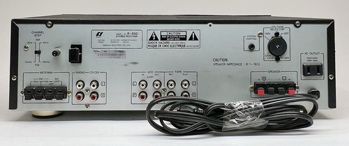 Sansui R-550 Receiver HiFi Stereo 2 Channel Vintage AM/FM Radio Japan - READ - Picture 9 of 10