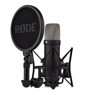 RØDE NT1 5th Gen Large-Diaphragm Studio Condenser Microphone - XLR & USB Outp...