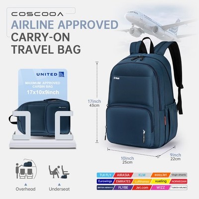 25l backpack 10 days travel Almond Oak: 25L + 5L Expandable Travel Backpack