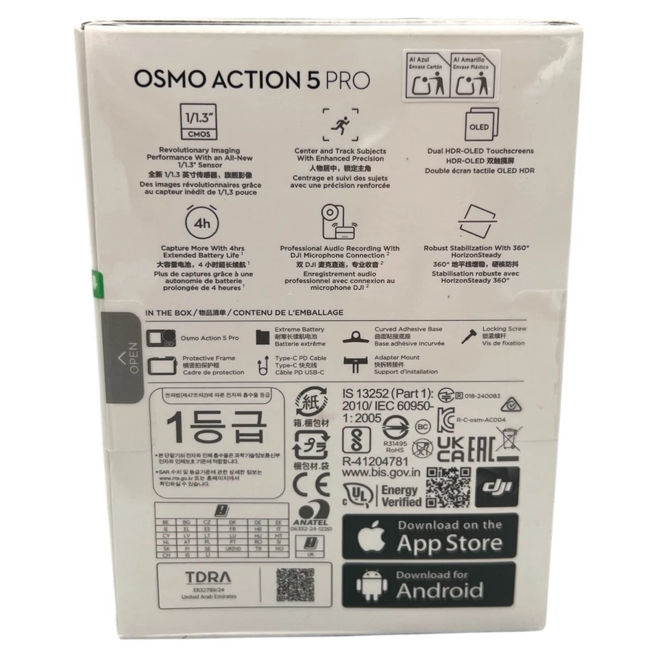 DJI Osmo Action 5 Pro Standard Combo 4K Action Cam mit Dual-Touchscreen |NEU&OVP - Bild 4 von 4