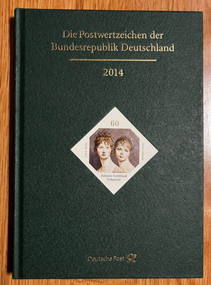 Jahrbuch 2014 komplett postfrisch ** Bund BRD Postwertzeichen ohne Schuber