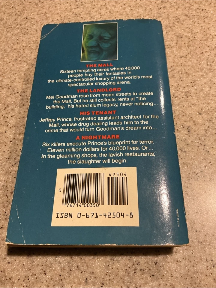 VTG 1983 Horror “The Mall” by Steve Kahn 1st Pocket Books Printing Paperback - Image 2 of 4