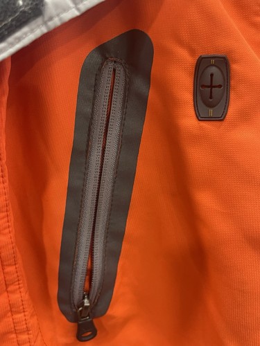 Hawke & Co Sports Boys Youth Size 10-13 Orange Gray Winter Coat Pockets Lined - Picture 5 of 13