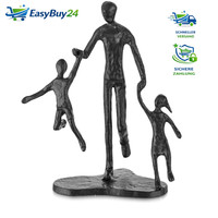 Vater Statue Eisen Skulptur Deko FüR Vatertag Hochzeit Weihnachten Geschenk