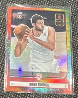 2025-26 Panini Select Euroleague Ioannis Bourousis Score Tie-Dye 1/25
